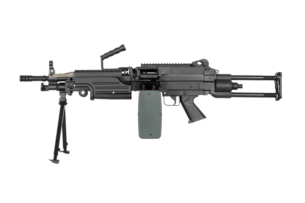 SA-249 PARA CORE™ machinegeweer replica - zwart (OUTLET)