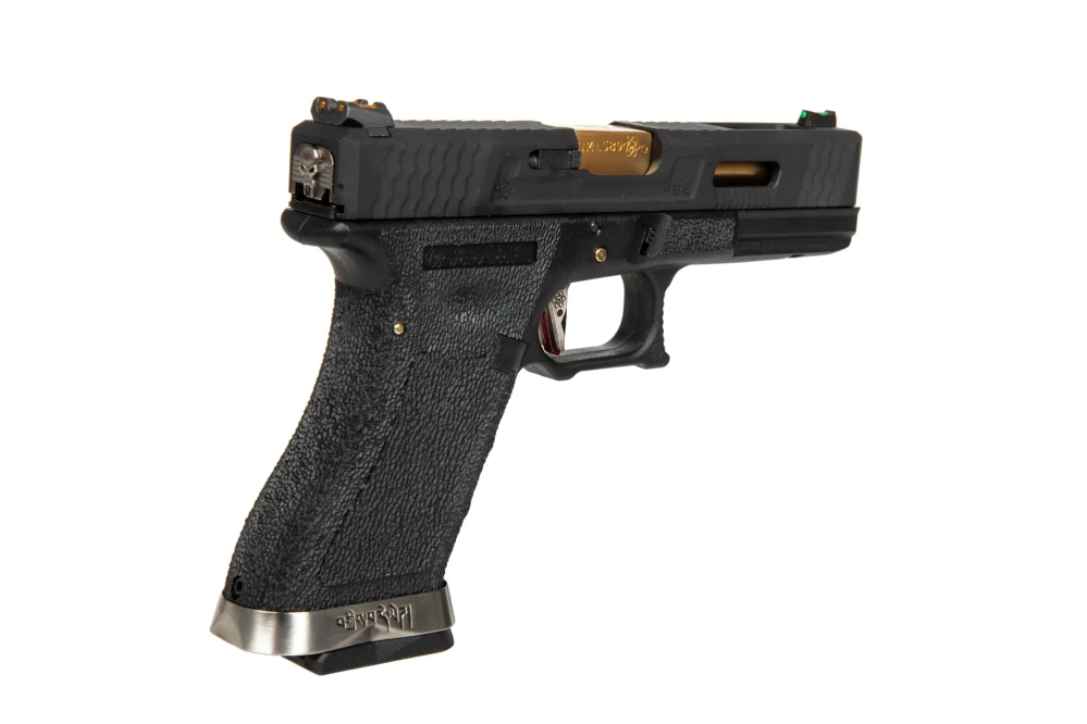Airsoft pistole G Force G17 T1 - černá/zlatá