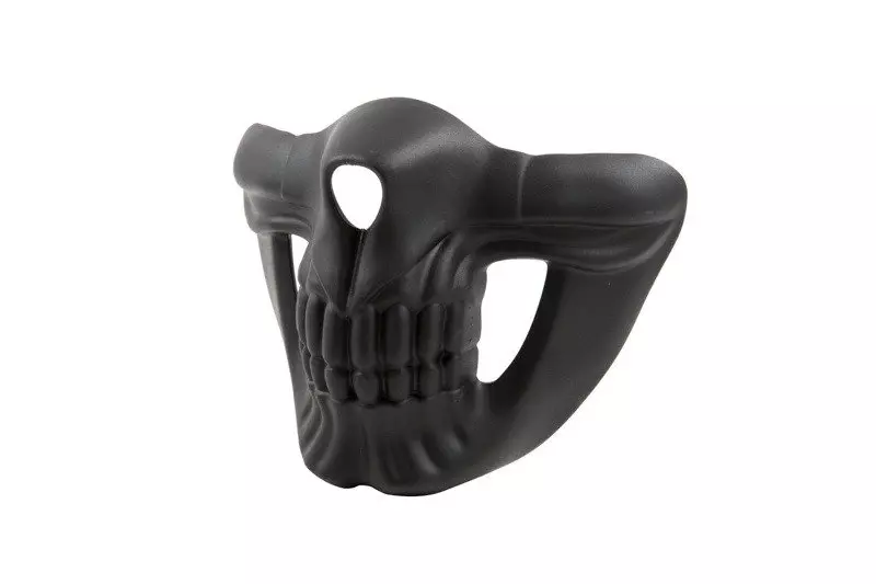 Skull mask - black