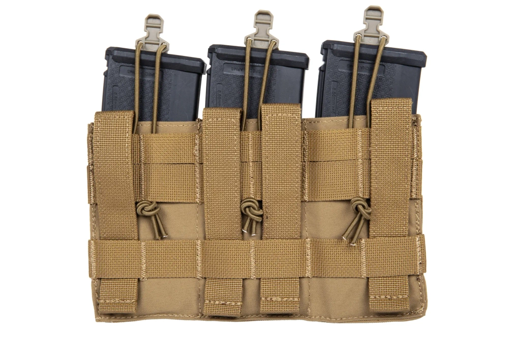 Triple universal magazine pouch Primal Gear Coyote Brown