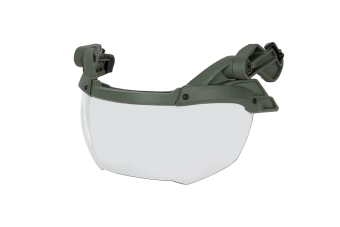 Lunettes / visière pour casques de type FAST - vert olive
