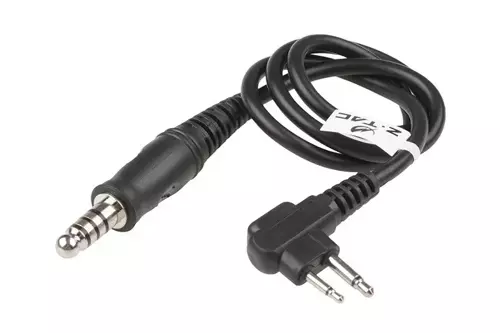 Przewód z wtykami: Motorola 2-way na Military plug