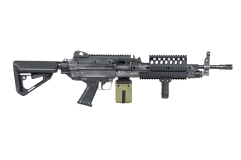 ASG machinegeweer A&amp;K MK 46 MOD 0 Strijdgewaad Zwart