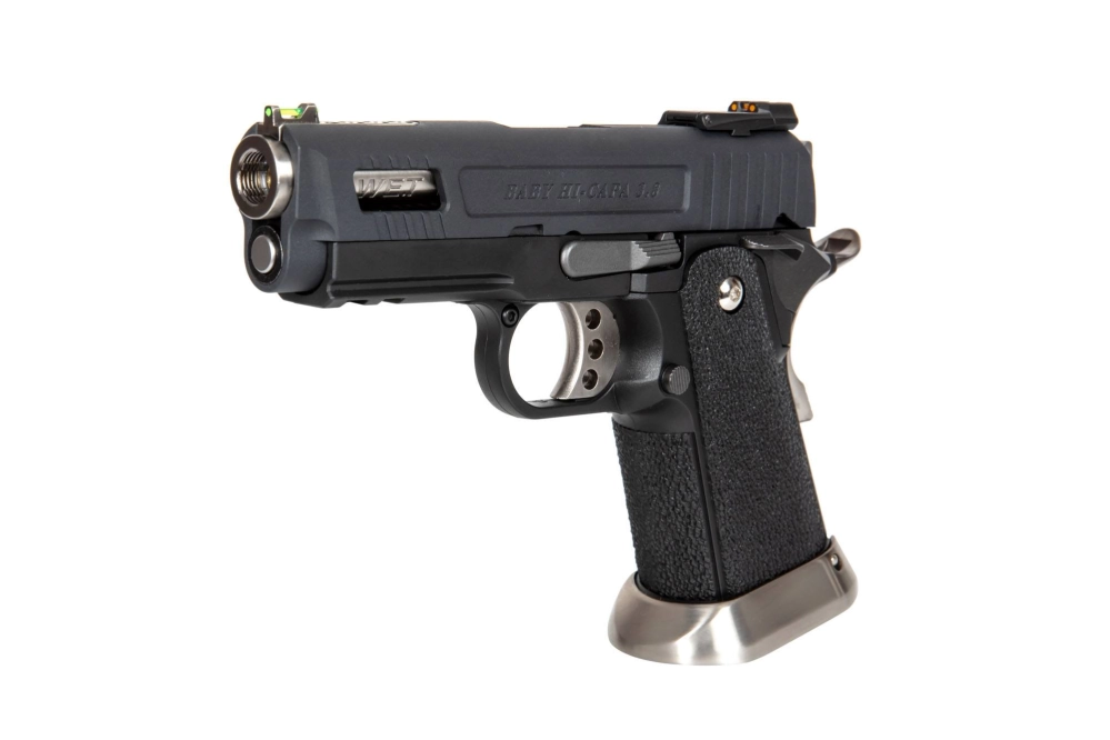 Hi-Capa 3.8 Force “Velociraptor” (Full Auto) Pistol Replica – Black