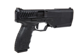 Replika pistole Krytac SilencerCo Maxim 9 černá