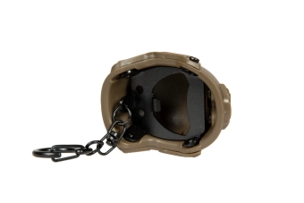 Helmet bottle opener - Tan