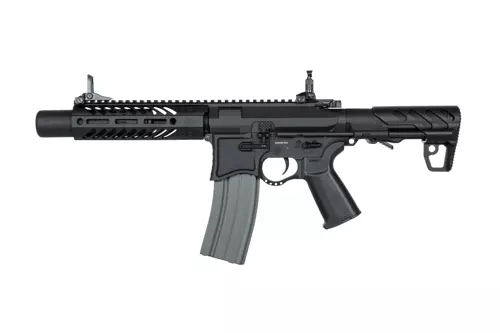 Seekins Precision 7" airsoftová zbraň karabiny SBR8 s tlumičem - černá
