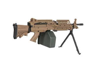 Ametralladora de airsoft SA-46 CORE™ - bronceado