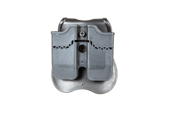 1911 double magazine pouch - black