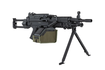 Karabin maszynowy ASG Specna Arms SA-F249 PARA FLEX GAT X-ASR Czarny (OUTLET)
