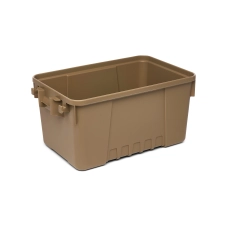 Petite boîte d'équipement tactique Plano 53 litres Tan