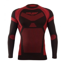 Camiseta de manga larga Sesto Senso Thermo Active CL16 Rojo