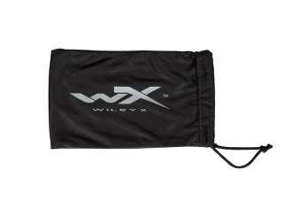 Okulary Wiley X® SABER ADV Matte Black - Smoke Grey / Clear