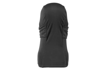 Thermoactieve bivakmuts met masker - zwart