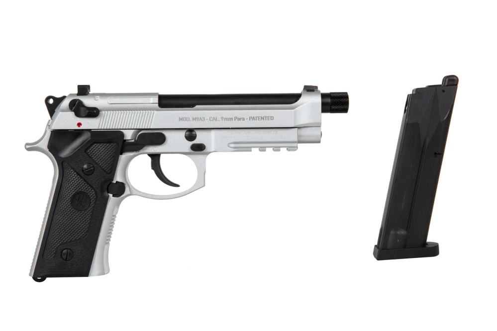 Réplique de pistolet à à à gaz Beretta MOD. M9A3 FM - Inox