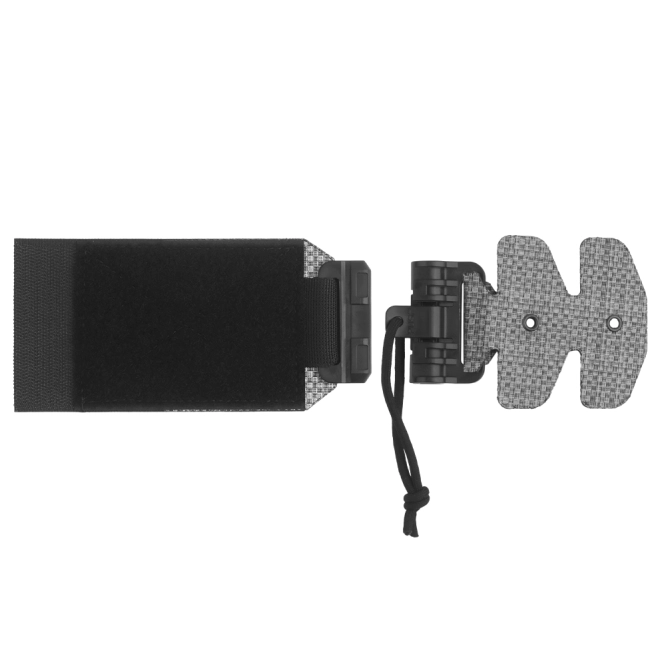 Juego de adaptadores QD Wosport para chaleco portaplacas V5 Negro