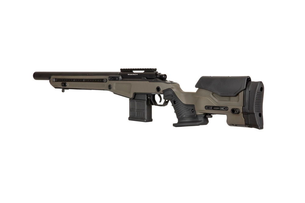 Airsoft pušky odstřelovací puška AAC T10-S - olivově šedá