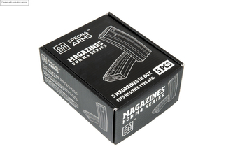 5pcs set - 70rd low-cap magazine for M4/M16 - tan