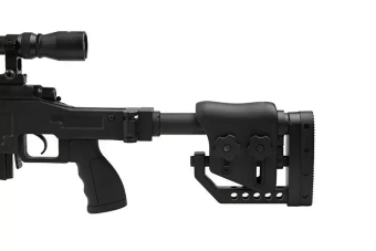 MB4410D sniper rifle replica - with scope and bipod