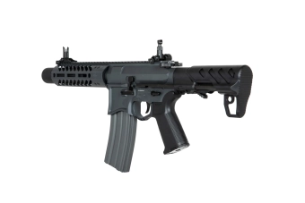 Replika karabinka SBR8 Seekins Precision 7" z tłumikiem - Szary