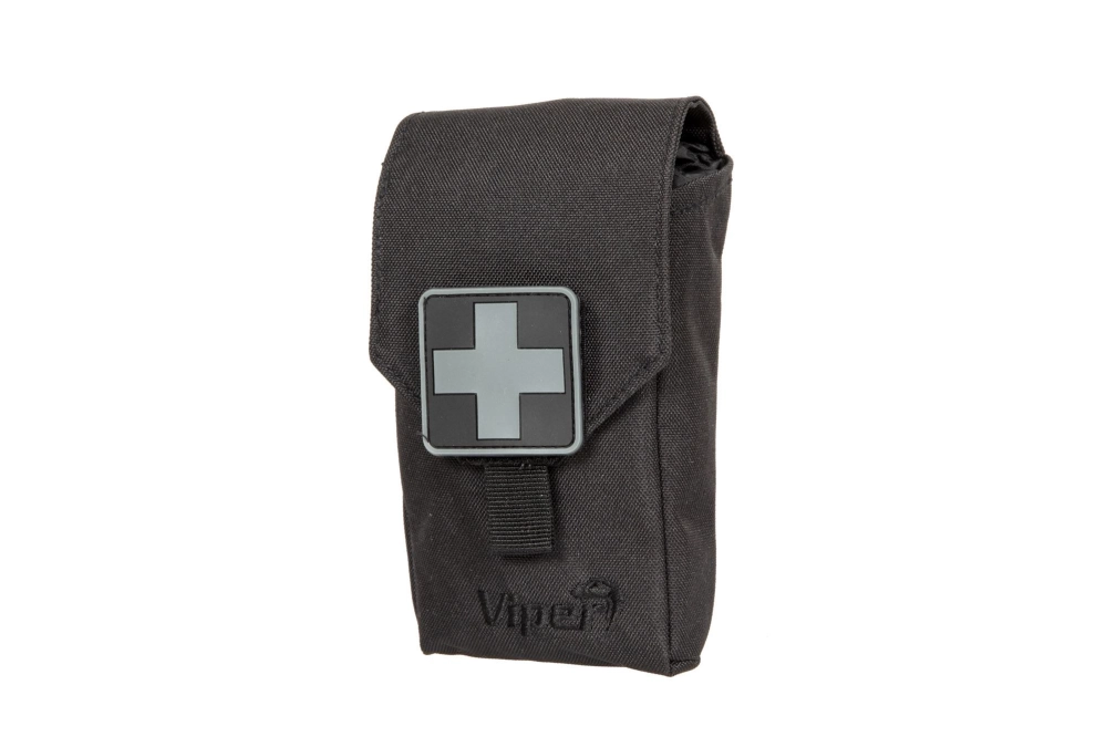 Médico Botiquín con accesorios - negro