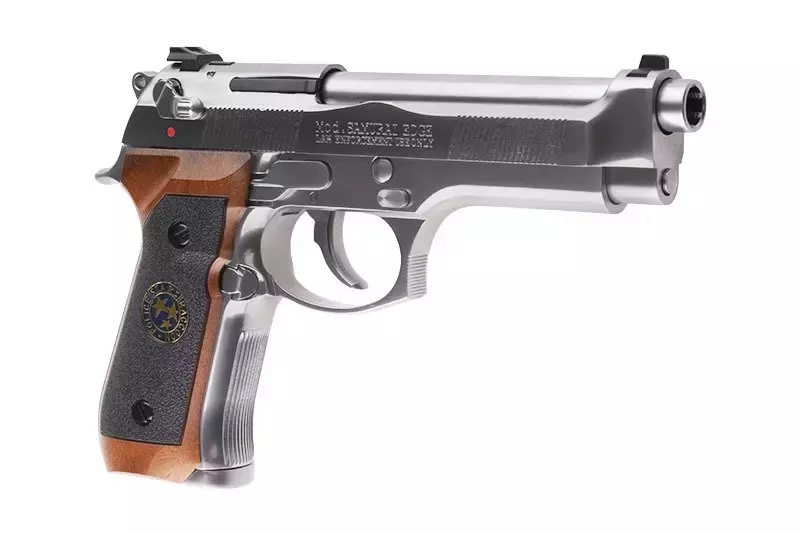 Réplica de pistola Samurai Edge Standard V.2 M9 Full Auto - plata