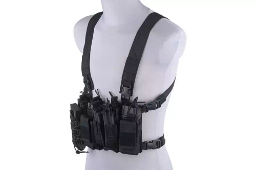 Fast Chest Rig Tactical Vest - Black