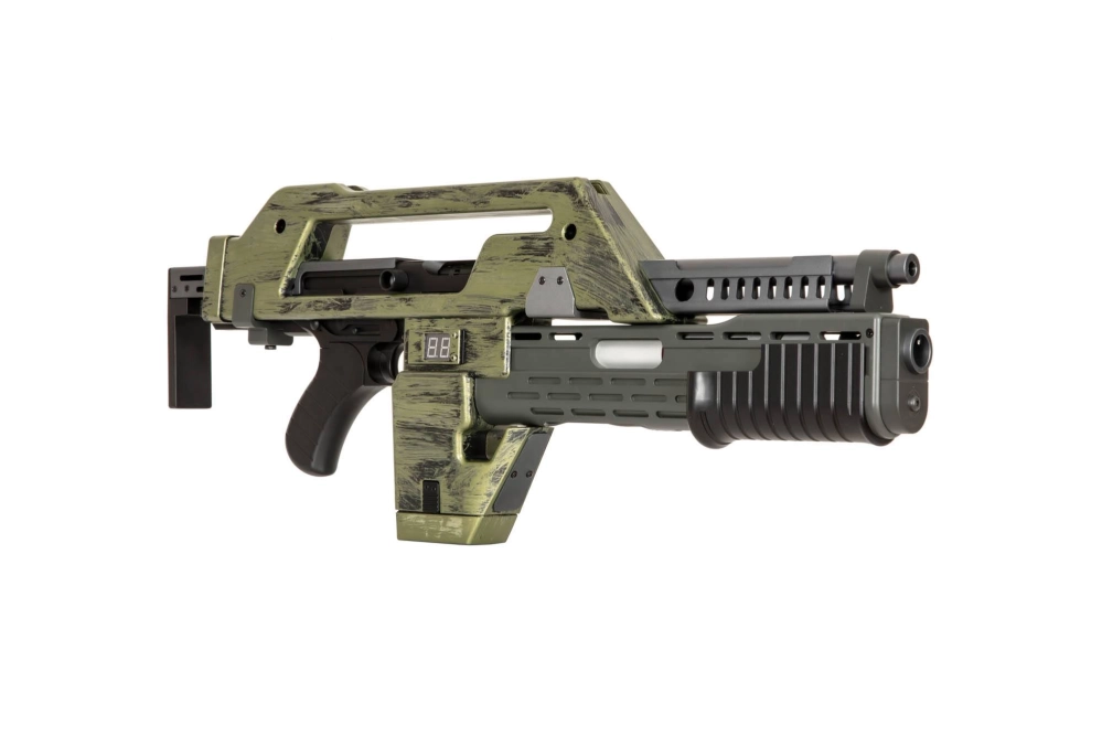 Réplique de fusil d’assaut M41A Pulse Rifle – Noir/Olive 