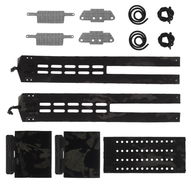 Multi-purpose Cummerbund Wosport Lightweight Gridle QD MC Black
