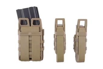 Juego de fundas Open III (2 XS+1 M) para cargadores pistola owe + 5,56 - tan