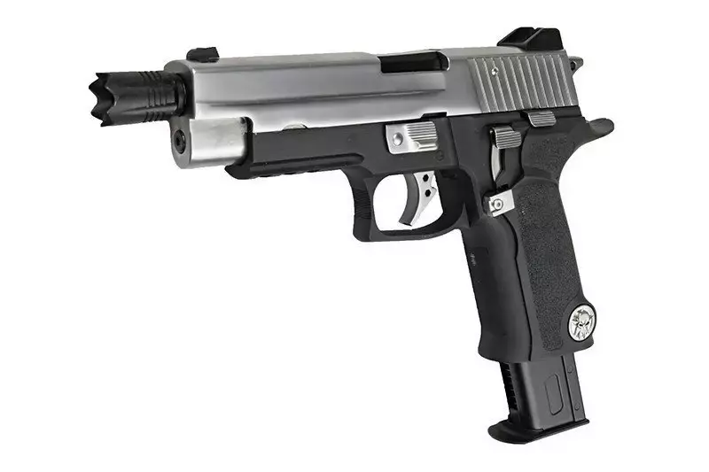 Pistola de airsoft P-Virus (Caja LED)