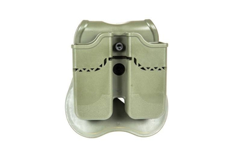 Funda doble para cargadores pistola owe P226 - oliva