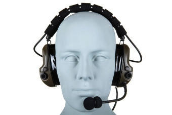 Tac-Sky headset WYS0142A (Siliconen pads) Groenlof