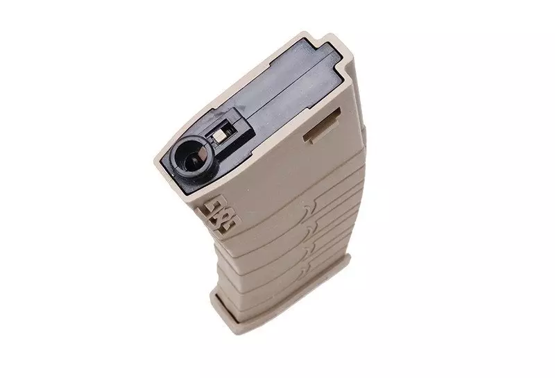 Cargador mid-cap 120 perdigones para réplicas tipo M4/M16 - bronceado
