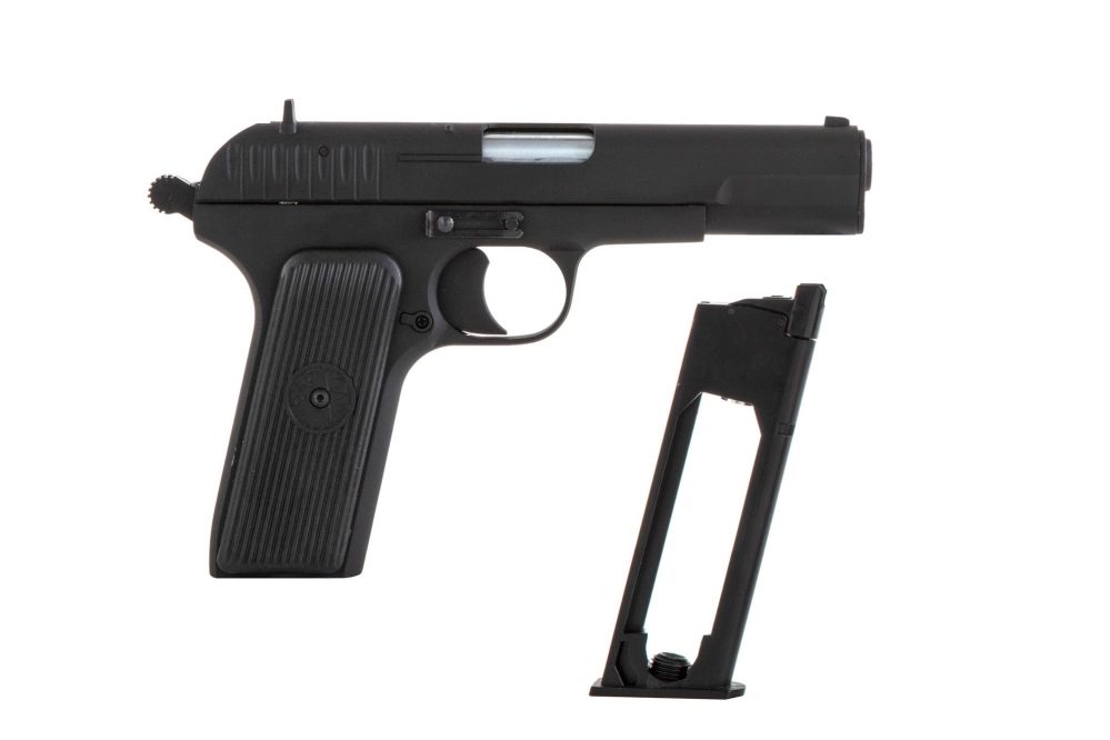 Pistola de airsoft SR33 CO2 - negro