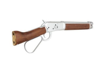 Réplique de fusil 1873 (Bois véritable) - argent (OUTLET)