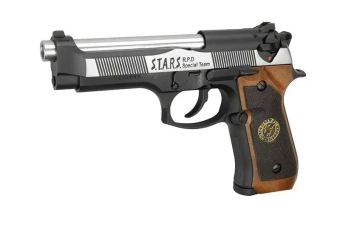 WE-2058 BIOHAZARD pistool replica - 2 TONEN