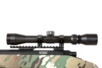 Réplique de fusil de précision SA-S02 CORE™ avec une lunette et un bipied - MC 