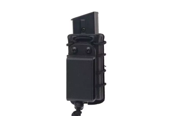 SMC Single Stack Magazine Pouch with flocking (na pas 50mm) - black