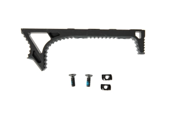 Aluminum M-LOK Angled Forward Grip - Black