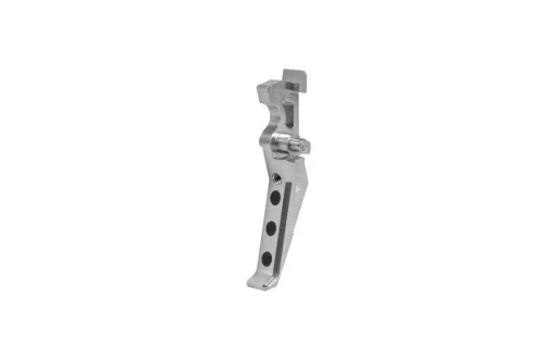 Lengüeta de gatillo avanzada de aluminio CNC (Estilo E) - Plata