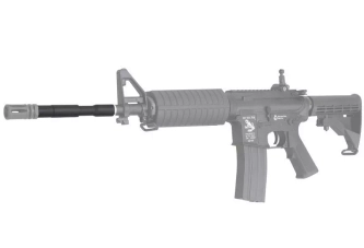 Rallonge de canon pour répliques avec filetage de 14 mm