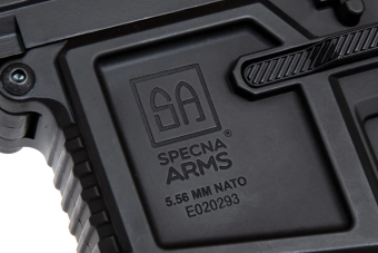 SA-E12 EDGE 2.0™ GATE ASTER Poloplášťová airsoftová zbraň karabiny - Nová pažba/Light Ops Stock