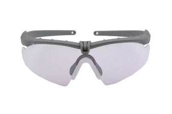 Lunettes tactiques - Gris / Transparent