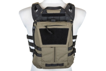 Specna Arms Tactical Plate Carrier vest met aanvalspaneel Ranger Green