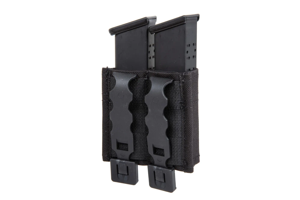 Dvojitý nabíječ pistolových zásobníků Wosport Black