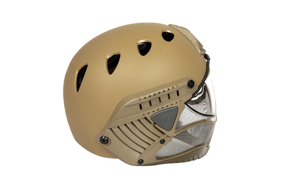 Full Face First Helmet Repllica - Tan