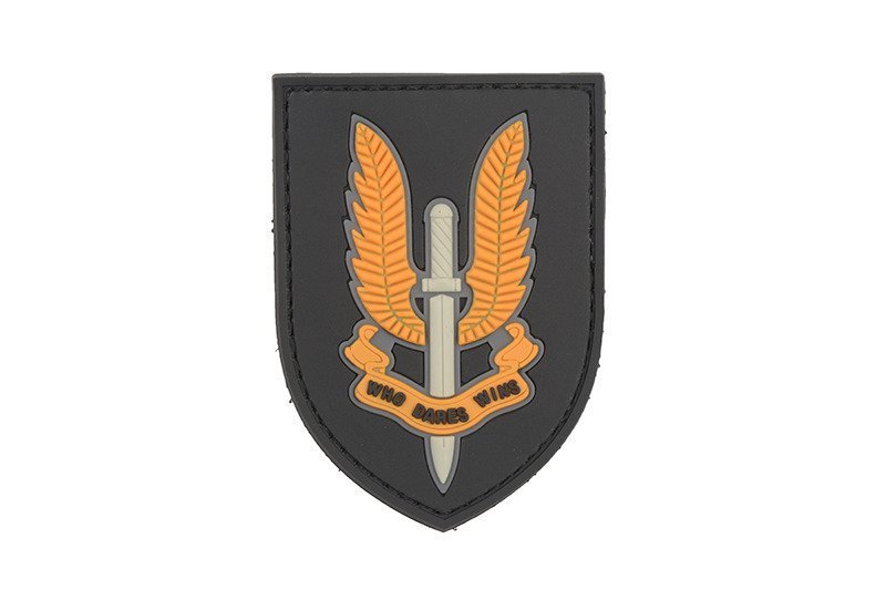Who Dares Wins - 3D Badge - Orange