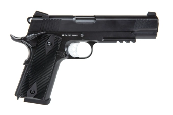 Replika pistole Double Bell M1911 302 Černá