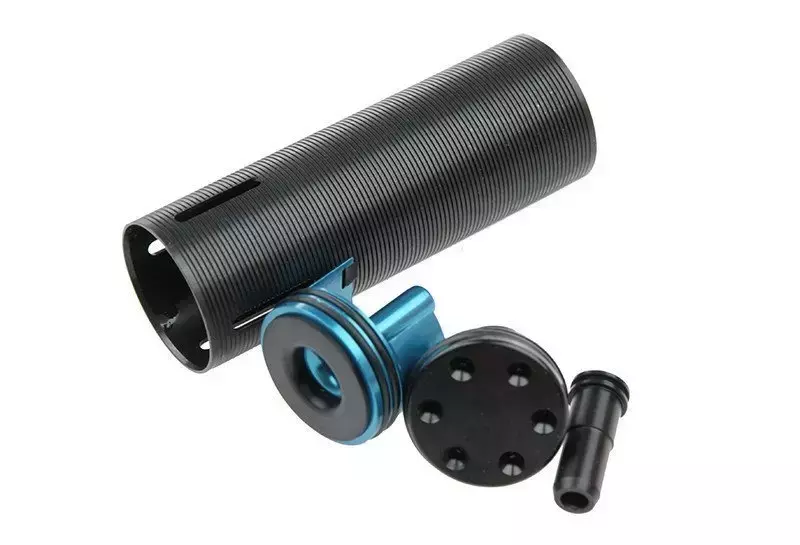 Enhanced Cylinder Set with Aluminium Piston Head for M4/SR-16/M733
